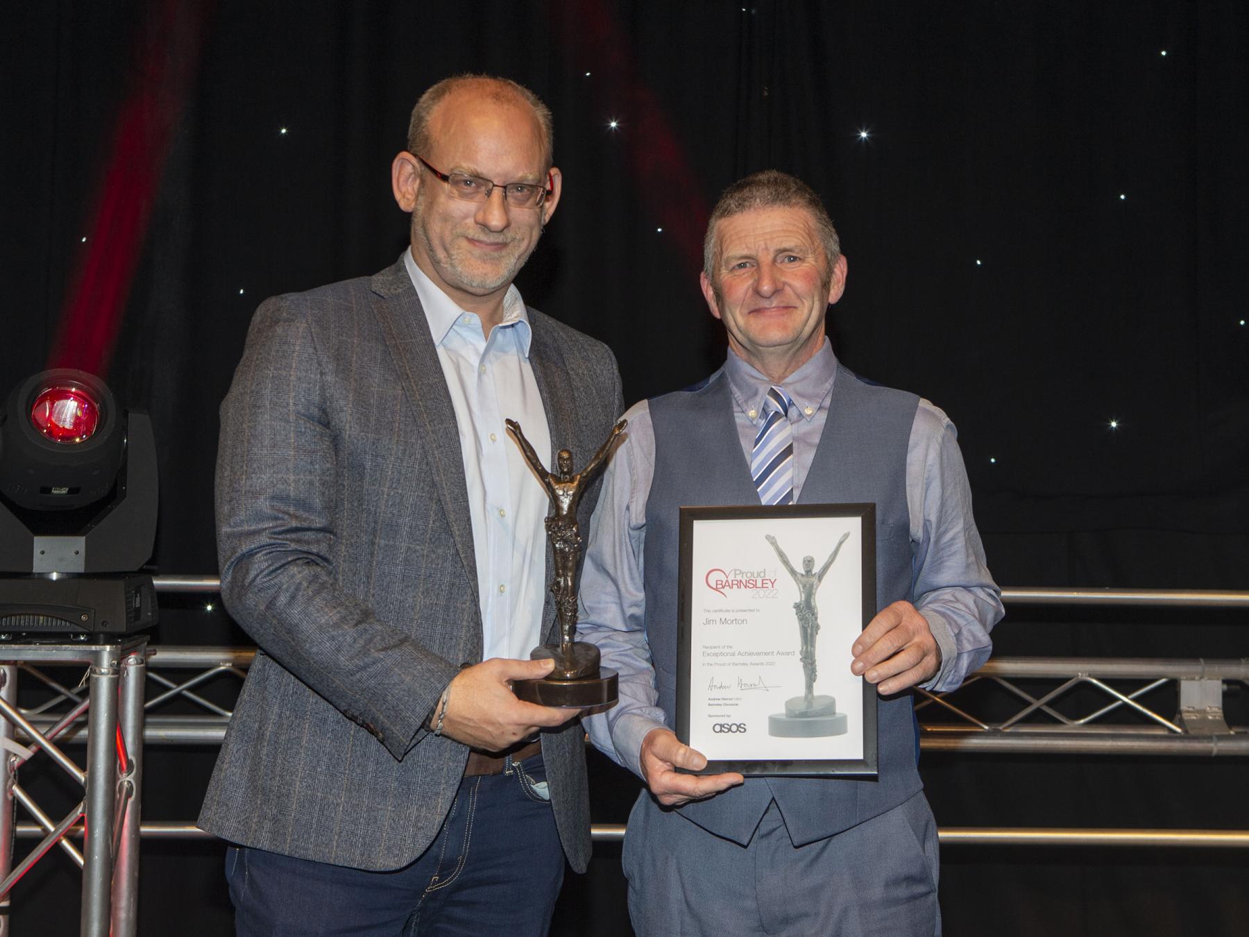 EXCEPTIONAL ACHIEVEMENT - JIM MORTON EXCEPTIONAL ACHIEVEMENT - JIM MORTON